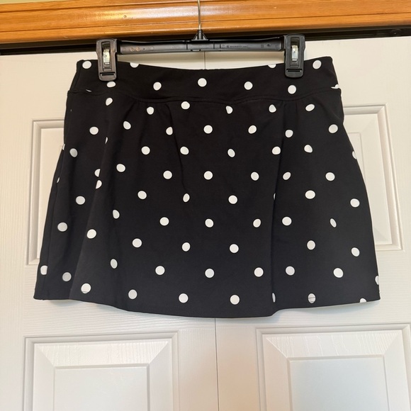 Lands’ End Polka Dot Swim Skirt - Picture 3 of 5
